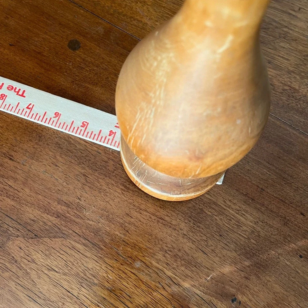 Vintage Aspen Wood Bud Vase How's Your Aspen Colorado MCM Hand Turned Decor